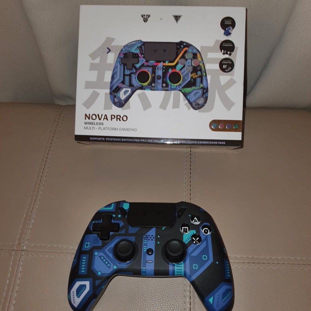Fantech nova pro gaming controller pc mac ps4 ps3 dualshock (Category: Gardening Tools & Ornaments) located in Pasig City. Submitted by fasttech01 (Listing ID 1461702079, Image 2). Description: .