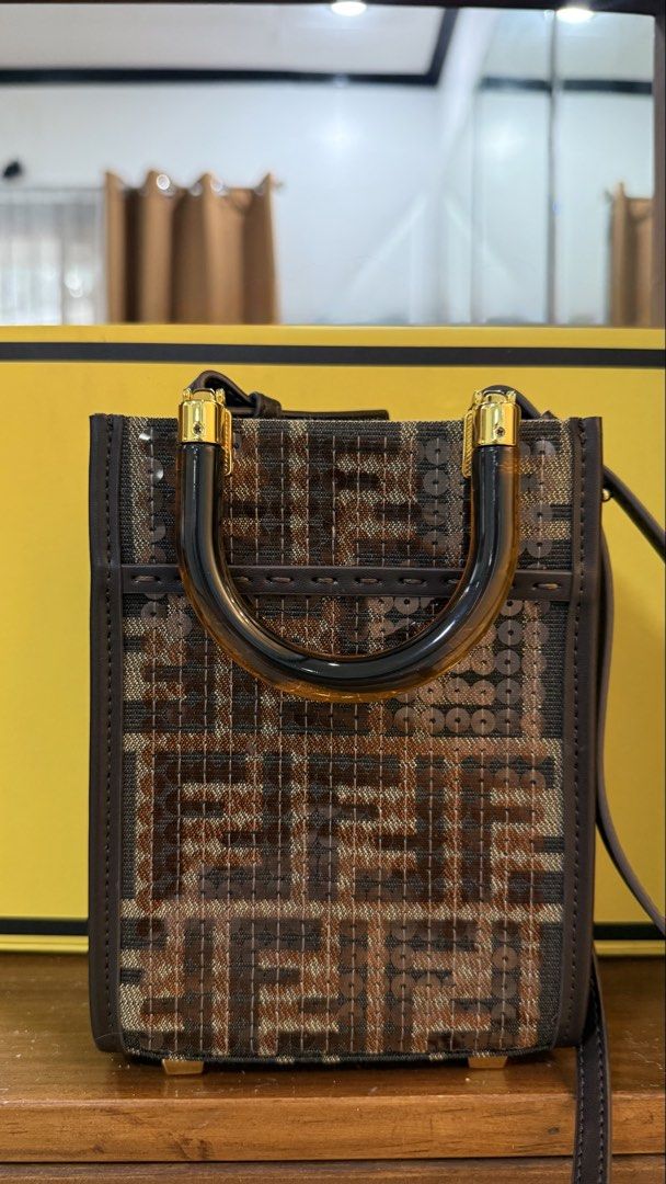 Fendi Phone Sling with box (Category: Cross-body Bags) located in Manila. Submitted by prelovedrepubliq (Listing ID 1461658603, Image 2). Description: Fendi phone sling comes with box Perfect for gift Authenticity not guarranteed. Please self-authenticate.