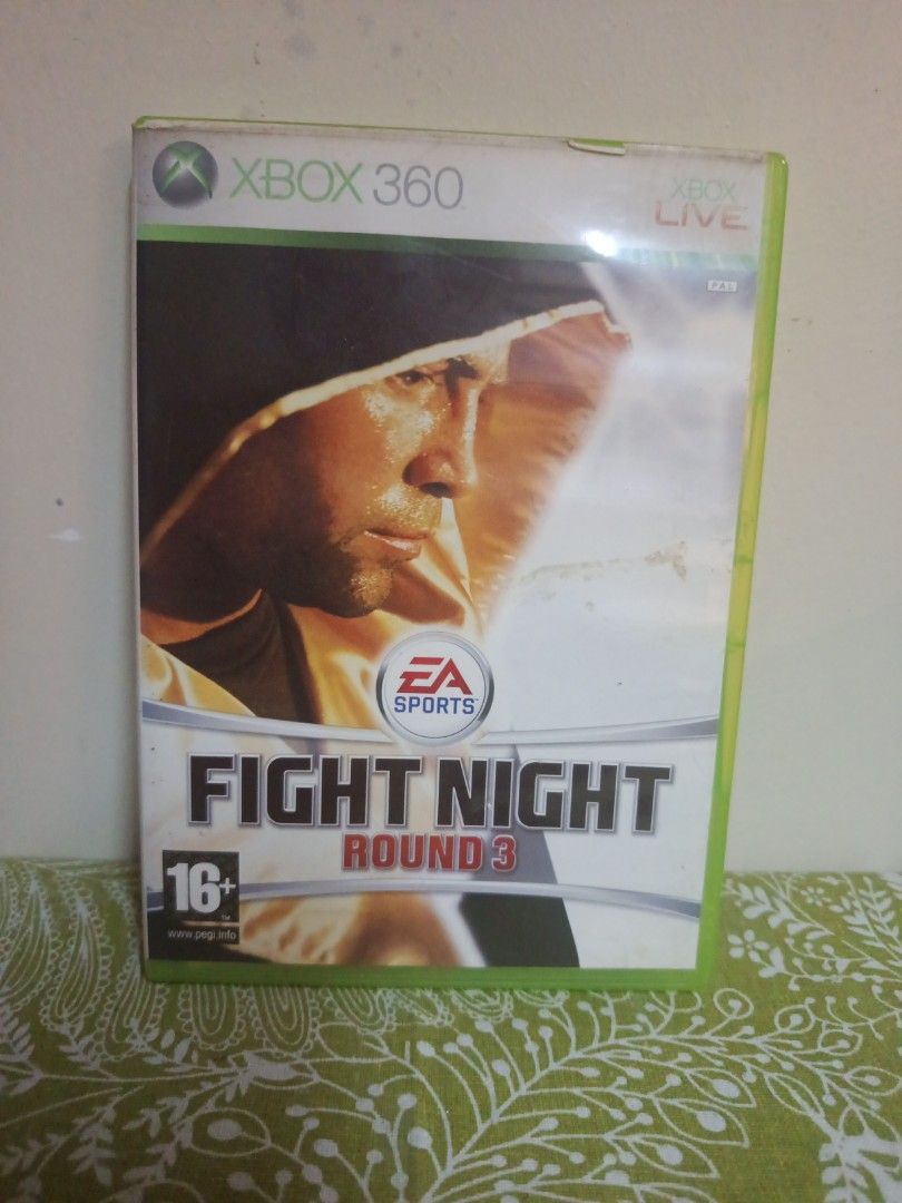 Fight Night Round 3 Xbox 360 Game (Category: Xbox) located in Muntinlupa City. Submitted by markkeub (Listing ID 1461753627, Image 1). Description: - Fight Night Round 3 for Xbox 360 - Master the sweet science of boxing - Experience intense boxing gameplay - Rated 16+ pick up alabang send sameday lalamove or grab send 1/2 days flashexpress.
