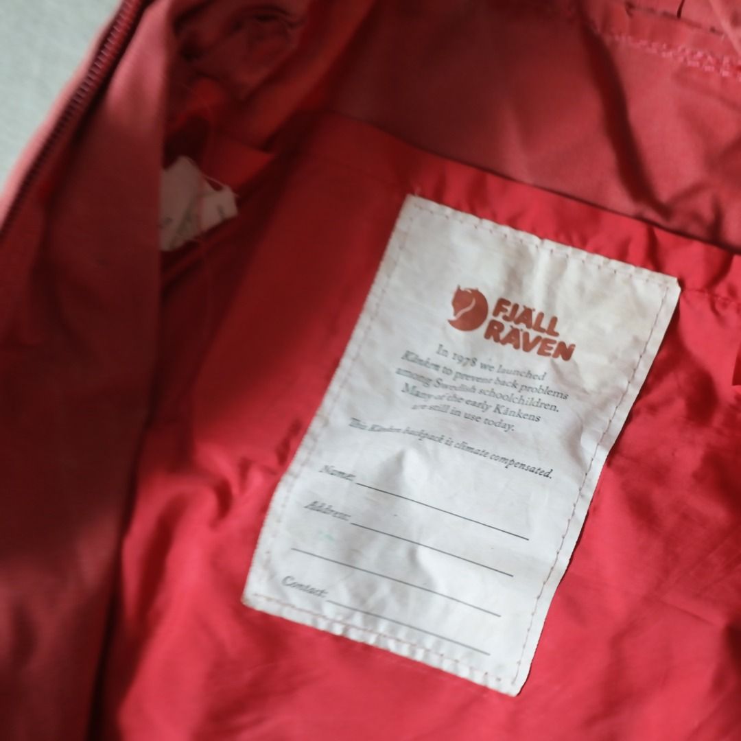 Fjallraven Kanken | Backpack - Red (Category: Backpacks) located in Taguig. Submitted by tureesha (Listing ID 1461698723, Image 3). Description: RFS: Decluttering. This is a hand me down and I'm not sure with the authenticity. 📌 PLEASE READ BEFORE SENDING AN OFFER 📸 CONDITION • As described and shown in photos. Please review all photos and the description before offering. Feel free to ask for more photos or details, happy to send. ✅ ALL SALES A
