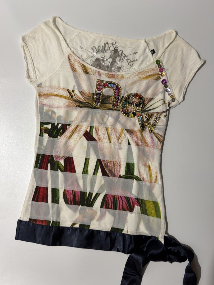 For sale (Category: Sleeveless) located in Marikina City. Submitted by hsatstnemesabeht (Listing ID 1461724664, Image 2). Description: Desigual Size xsmall Dimension Width 15.5 | Length 24 Excellent condition.