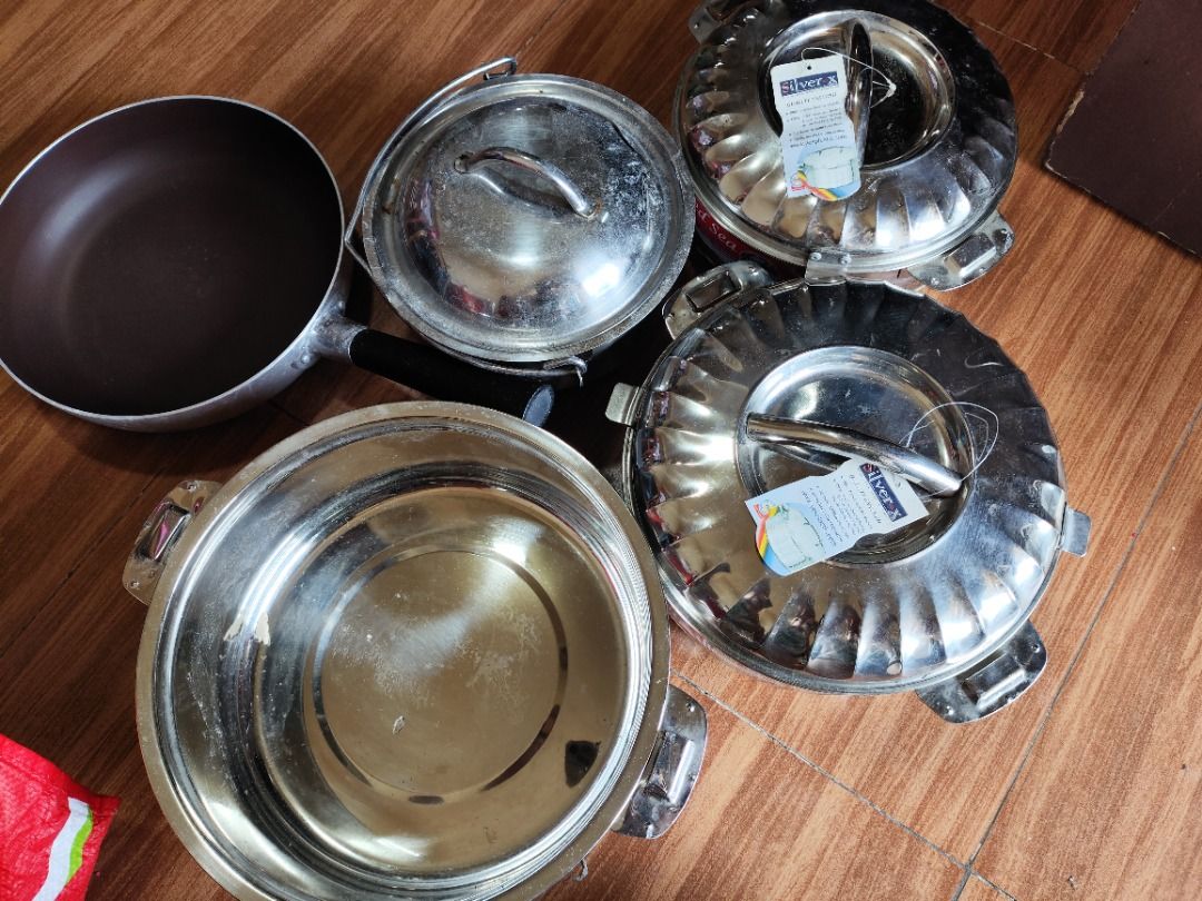 for take all, bawal sa maselan (Category: Cookware & Accessories) located in Caloocan City. Submitted by mjoymiran43692 (Listing ID 1461571820, Image 1). Description: bawal po sa maselan for take all na sila stainless, need linisan nakatago lang kasi qc loc. mop: gcash mod: lalamove only.