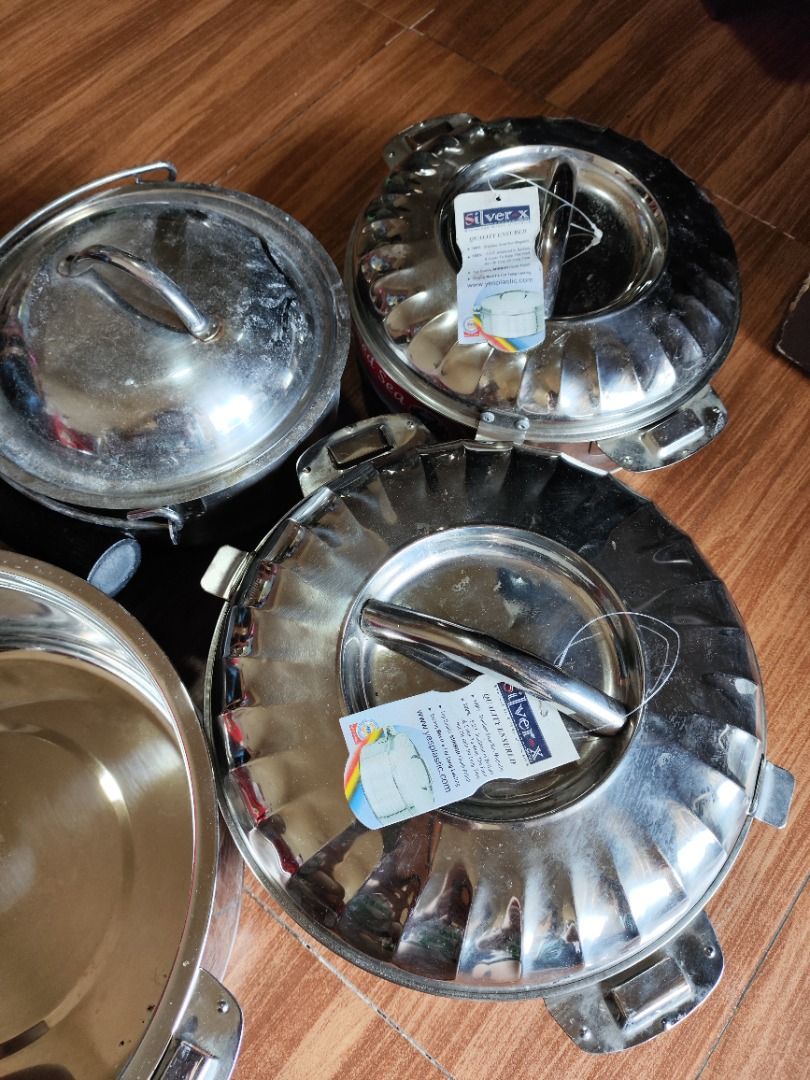 for take all, bawal sa maselan (Category: Cookware & Accessories) located in Caloocan City. Submitted by mjoymiran43692 (Listing ID 1461571820, Image 3). Description: bawal po sa maselan for take all na sila stainless, need linisan nakatago lang kasi qc loc. mop: gcash mod: lalamove only.