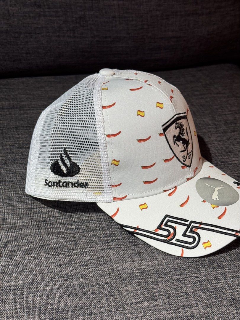 Formula 1 Ferrari Netcap white (Category: Caps & Hats) located in Cavite. Submitted by wsaleclub (Listing ID 1461676625, Image 2). Description: Formula 1 Ferrari Netcap white reps only 300 plus sf.