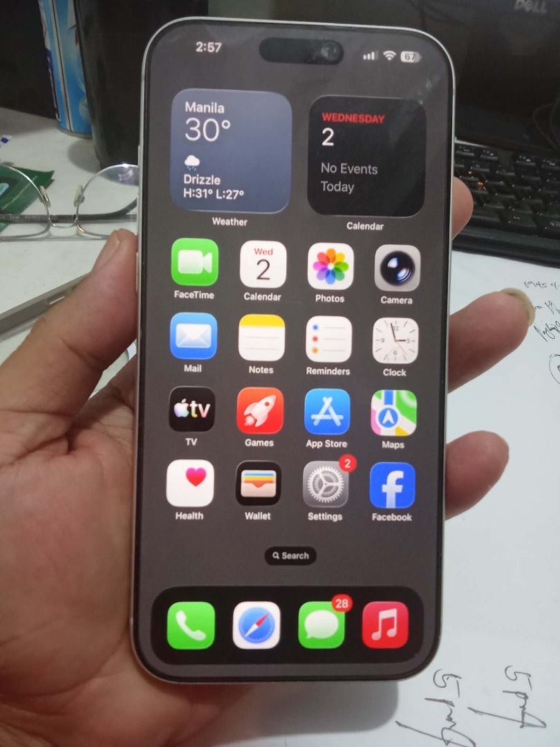 FS - Iphone 17 pro max (67k negotiable) (Category: iPhone 17 Series) located in Caloocan City. Submitted by silverstone.d26 (Listing ID 1461618439, Image 1). Description: FS - Iphone 17 pro max (68k negotiable), with original box and original cable - 100BH - 35 CC - no SIM restriction - contact 09199672467.