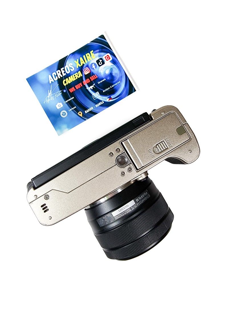Fujifilm XT200 + 15-45mm (Category: Cameras) located in Baguio. Submitted by acreoscamera (Listing ID 1461681142, Image 3). Description: Fujifilm XT200 + 15-45mm 📸✨️ Price: 28,500.00 Cosmetics 9.3/10 (With slight signs of usage but still Mint Condition) * The LCD Screen Display has a slight discoloration (Doesn't affect output) only in the screen appears No issues Actual Photo posted📸 No more last priced All buttons are functional and flash wor