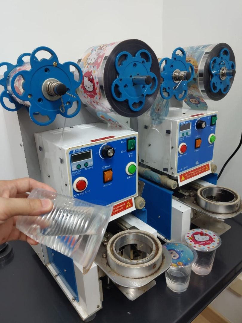 Fully/ Semi Automatic Cup Sealer Machine (Category: Other Kitchen Appliances) located in Kuala Lumpur. Submitted by tommyap8162734 (Listing ID 1461585607, Image 3). Description: 1 Unit RM680 2 Units RM1200 Good Condition Cup Size: 9 - 9.5cm Diameter Can come to check first before deal Made in Taiwan Self pickup.