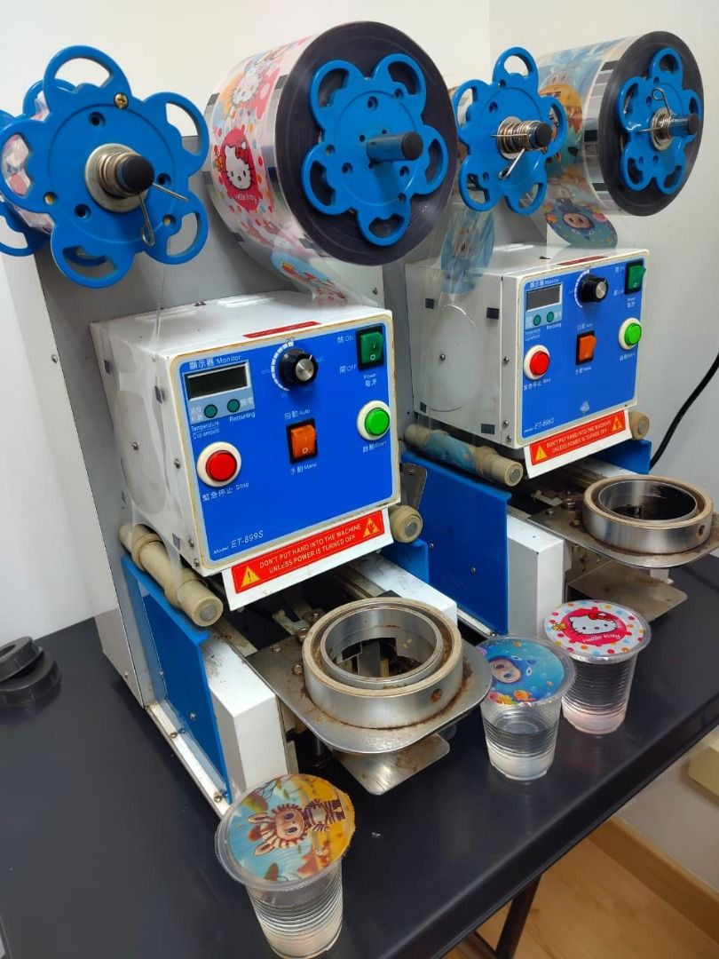Fully/ Semi Automatic Cup Sealer Machine (Category: Other Kitchen Appliances) located in Kuala Lumpur. Submitted by tommyap8162734 (Listing ID 1461585607, Image 2). Description: 1 Unit RM680 2 Units RM1200 Good Condition Cup Size: 9 - 9.5cm Diameter Can come to check first before deal Made in Taiwan Self pickup.