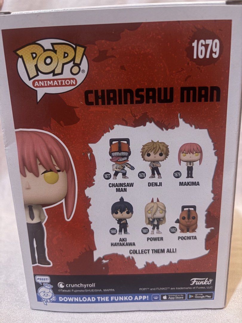 Funko Pop - Chainsaw Man: Makima (Category: Designer & Blind Box Toys) located in Manila. Submitted by ross1998 (Listing ID 1461772498, Image 2). Description: .