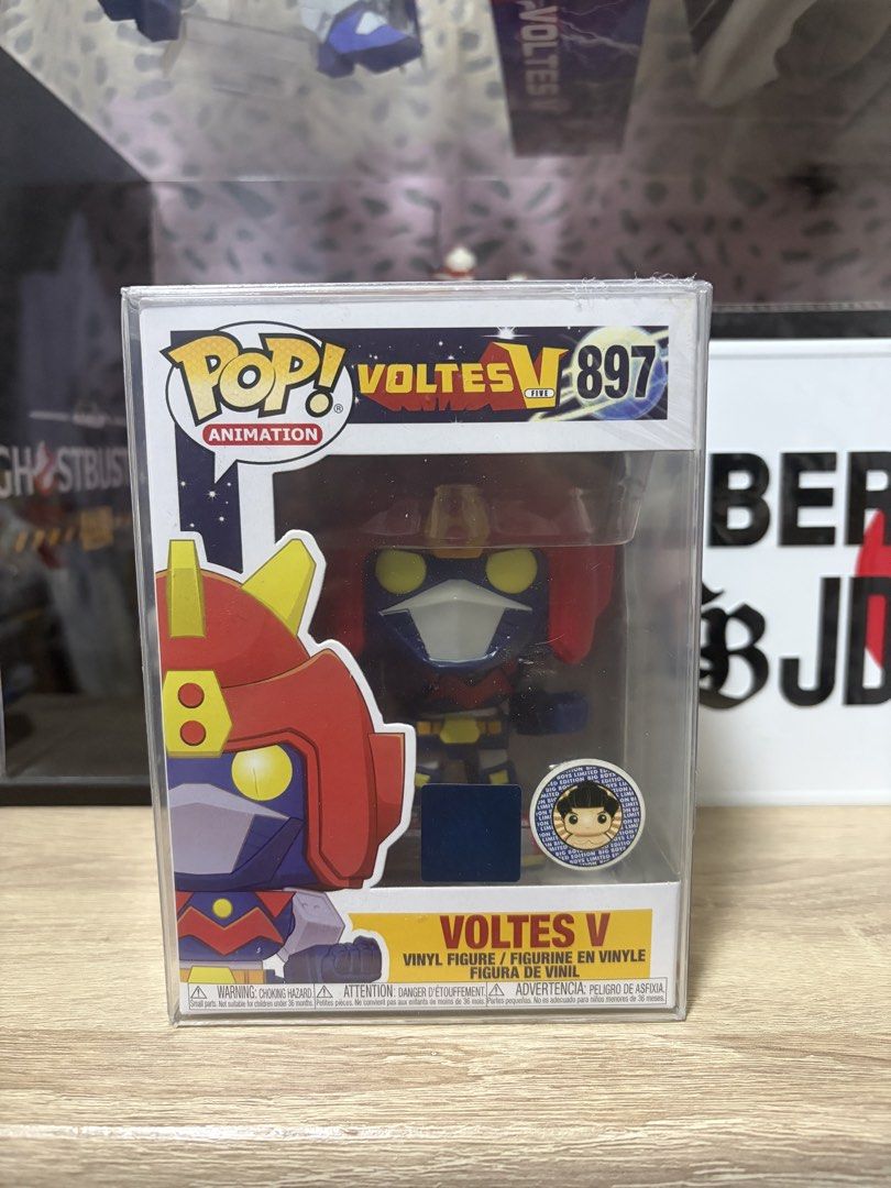 Funko Pop Voltes V (Category: Designer & Blind Box Toys) located in Pasig City. Submitted by chamoisee (Listing ID 1461738787, Image 1). Description: Funko Pop Voltes V Sealed and in protection case DM FOR FASTER TRANSACTION 📩.