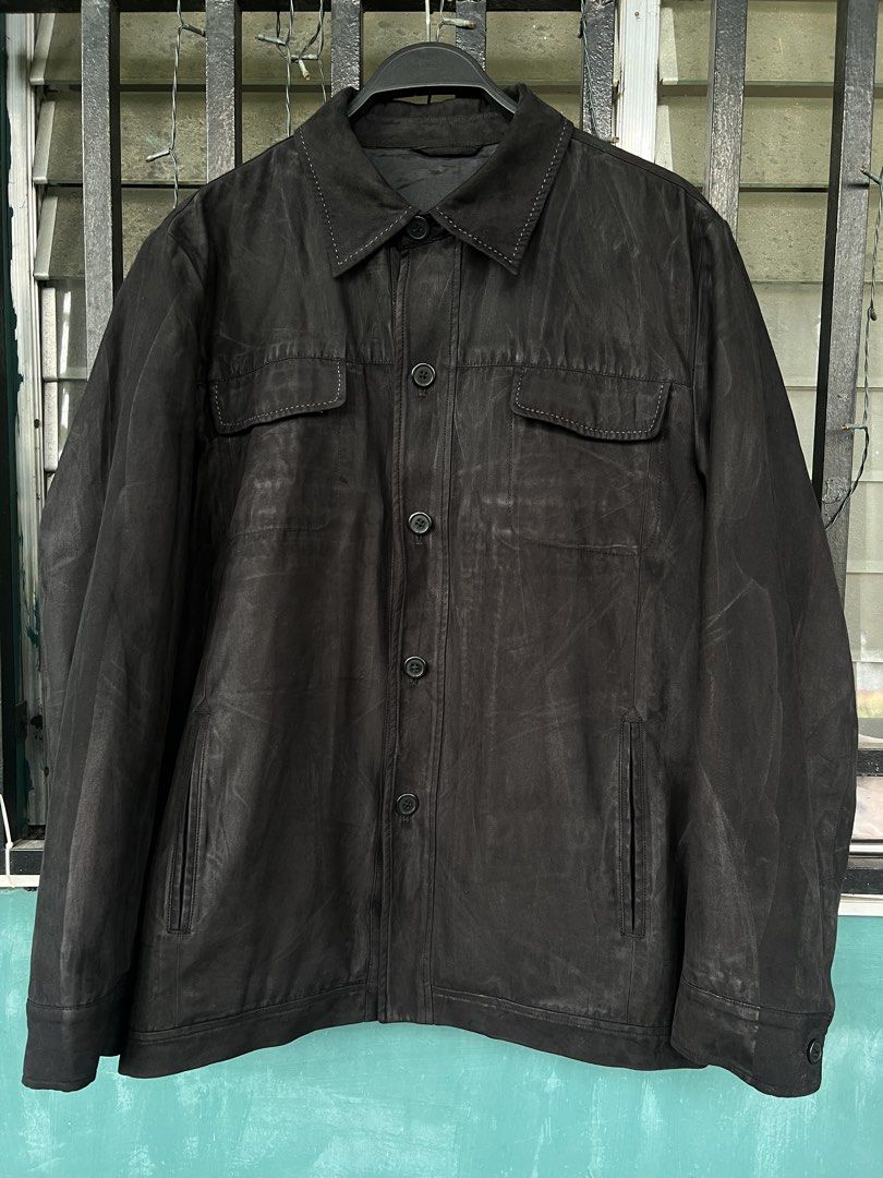 G2000 Overshirt Suede like material (Category: Coats, Jackets and Outerwear) located in Cavite. Submitted by slumbermanila (Listing ID 1461566714, Image 1). Description: G2000 Overshirt Suede like material in good condition .