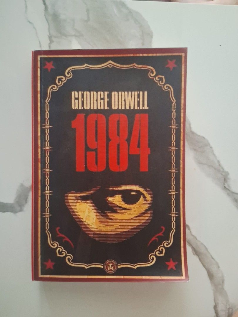 George Orwell 1984 Book (Category: Storybooks) located in Manila. Submitted by luckyrabbit.6c9d22 (Listing ID 1461562707, Image 1). Description: - Classic dystopian novel by George Orwell. - Features a striking cover design. - A must-read for fans of political fiction and thought-provoking literature. - Great addition to any bookshelf. 1984 ₽ 70 No highlights nor annotations. Good condition. NOTE: This is reprinted..