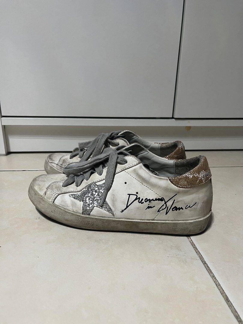 GGDB Dreaming in Vance Metallic Sneakers (Category: Sneakers & Footwear) located in Muntinlupa City. Submitted by thevintageeditbyashley (Listing ID 1461573573, Image 2). Description: -Size is 37 -No box or inclusions anymore, shoes only .