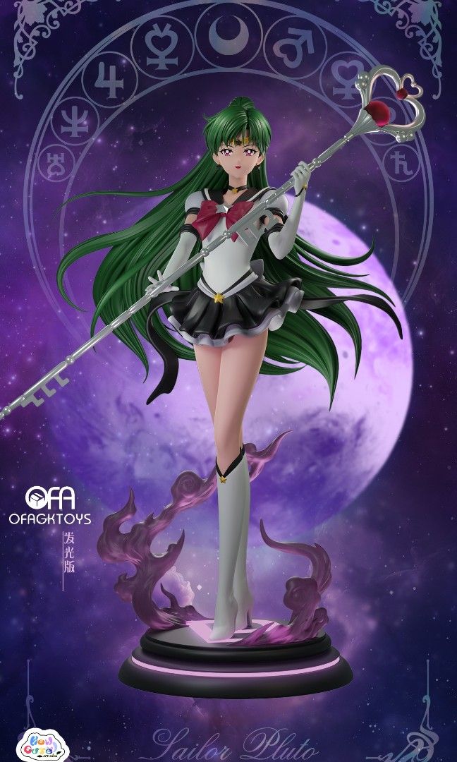 🔥Gk新品預訂🔥How Cute 美少女戰士 永恆系列(第七彈)冥王星 冥王剎那 （分類：手辦雕像）位於 Hong Kong。 由 OFAGkToys 提交（商品編號 1461678367，圖片 1）。簡介： 🔥新品預訂🔥 品牌：How Cute 作品：美少女戰士 永恆系列(第七彈)冥王星 冥王剎那 尺寸：約高34.1*寬24.6*深15.7cm 材質：進口樹脂+PU 截止日期：數量有限;售完即止 商品定價： 基本款 售價$1130 訂金$630HKD 發光款 售價$1260 訂金$710HKD ⚠️不包含任何運費 廠商直送順豐到付⚠️ 預計出貨時間：2027/Q2-4 ⚠️僅供參考 以廠商實際出貨時間為準⚠️ 預購商品隨時可能因進行精修或調整而延長出貨時間 如商品出現延期之情況，將不作另作通知 🔔預購須知🔔 預購商品均以支付訂金作實 訂單一經確認後,除未能成功訂購原因外 否則不接受無法等候或其他個人因素而要求退款或更換款式 #sailormoon #美少女戰士 #美戰 #美