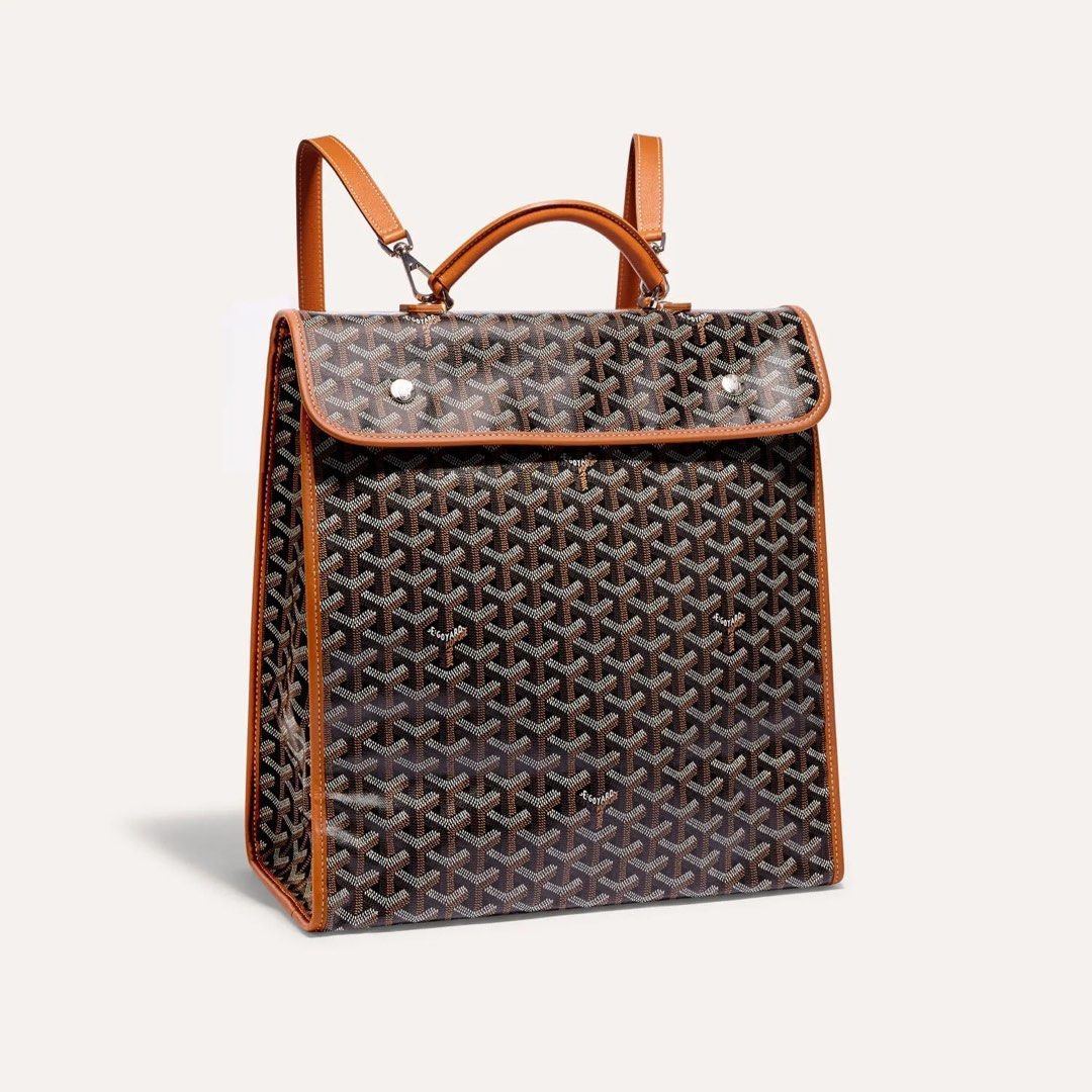 Goyard Saint Leger Backpack (Category: Luxury Bags & Wallets) located in Quezon City. Submitted by _legitAF (Listing ID 1461196439, Image 3). Description: For sale only!! Goyard Saint Leger Backpack Removable Strap turn into tote and clutch Retails around 250k 9.8/10 Like new condition With Entrupy Certificate Authentic Money back!! Meet up preferably in Sun Residences Condo, QC area .