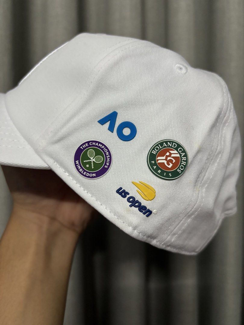 Grand slam wimbledon tennis cap (Category: Caps & Hats) located in Manila. Submitted by Caps4everyone (Listing ID 1461747304, Image 3). Description: For sale only Price: 2,500 Location: caloocan Shipping: lbc and lalamove Pm for sure buyer only .