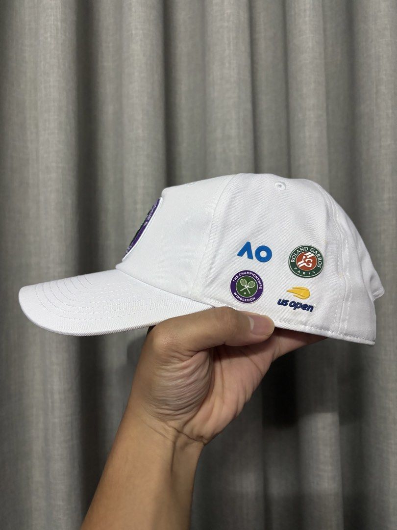 Grand slam wimbledon tennis cap (Category: Caps & Hats) located in Manila. Submitted by Caps4everyone (Listing ID 1461747304, Image 2). Description: For sale only Price: 2,500 Location: caloocan Shipping: lbc and lalamove Pm for sure buyer only .