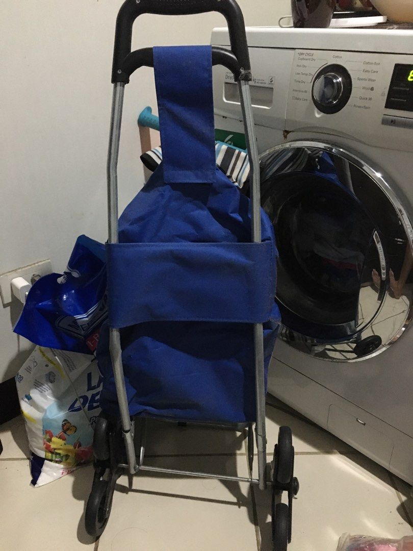 Granny Carrier/Push Cart (Category: Outdoor Furniture) located in Manila. Submitted by eclectic_primrose (Listing ID 1461614530, Image 3). Description: No issues, the bag has some stains which can be washed away. Negotiable, can do meetups around Salcedo or deliver via lalamove.