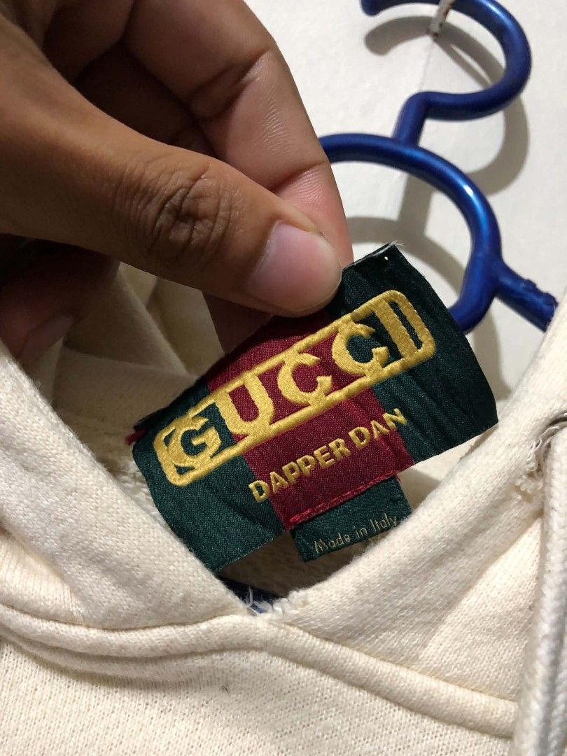 Gucci x Dapper Dan (Category: Hoodies) located in Manila. Submitted by wildshark-33d3 (Listing ID 1461681205, Image 3). Description: Authentic Excellent condition Issue check last pictures.