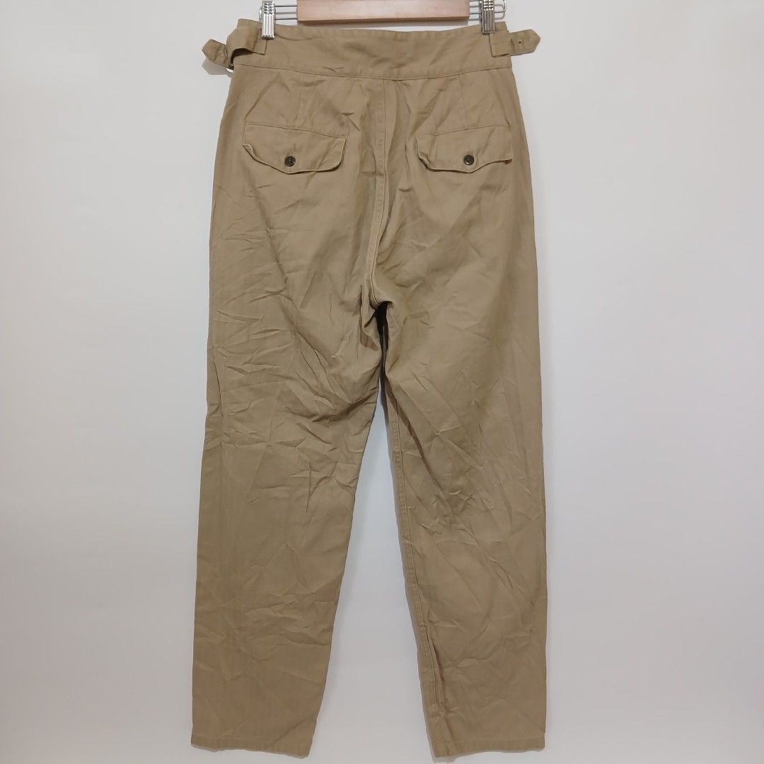 GURKHA PLEATED PANTS BY MADEN (Category: Chinos) located in Ozamiz City. Submitted by 2nd.sight (Listing ID 1461663714, Image 2). Description: *wash b4 wearing (fresh from bale) Size: medium on tag W: 30-32 L: 42 hem: 7.5 excellent-like new.