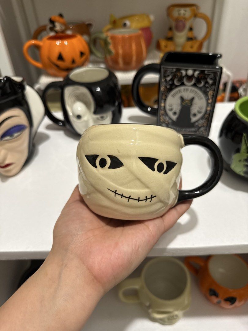 Halloween Mummy 3D Mug (Category: Coffee & Tea Tableware) located in Quezon City. Submitted by fragilebabies (Listing ID 1461576602, Image 1). Description: Brand new Mall Pull Out 3D Mug for sale Disclaimer: Please be reminded that these mugs are mall pull-out items. Minor imperfections such as small chips, slight paint chips, crazing (fine hairlines), and other minor marks may be present and are considered normal for mall pull-out items. That sa