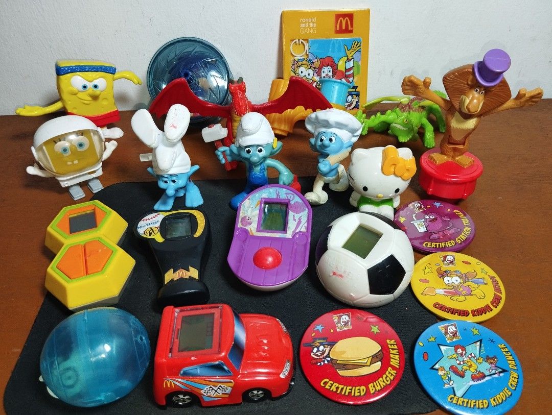 Happy Meal Toys (Category: Kids Toys) located in Bacoor. Submitted by fastdeer-2d2a (Listing ID 1461617459, Image 2). Description: Happy Meal Toys Assorted Bundle -100% Personal Items -100% OG and legit -Selling as set bundle only -Molino Bacoor Cavite.