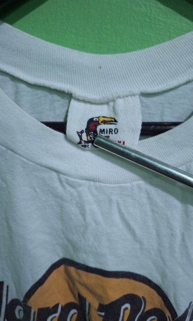 Vintage Hard Rock Cafe Cancun (Category: Tshirts & Polo Shirts ) located in Manila. Submitted by darth3pter (Listing ID 1461740450, Image 2). Description: Actual dimes 22x27 Tag: Mt.Miro Issue: seen on last pic (multiple pen holes) Stitching: SSTAW.