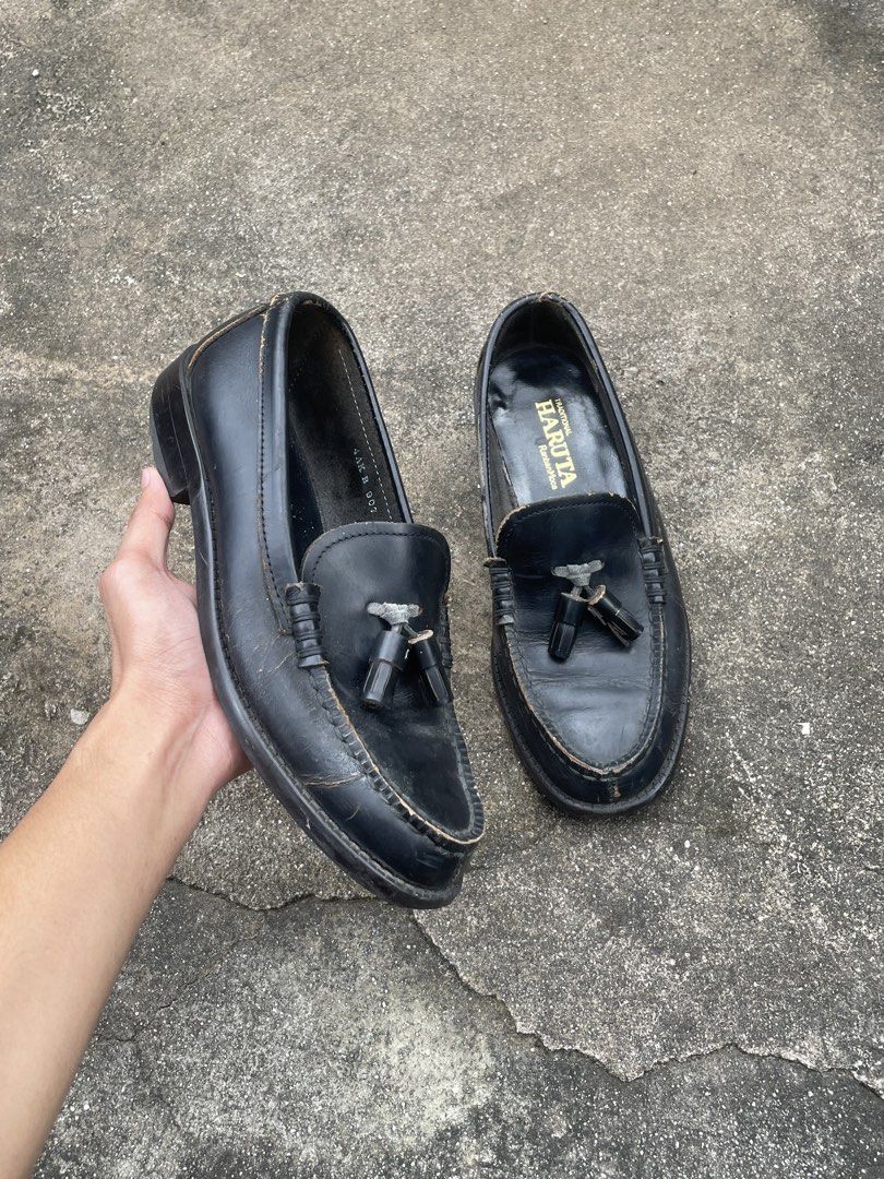 Haruta Tassel Loafers (Category: Loafers) located in Manila. Submitted by ukay_mnl (Listing ID 1461680477, Image 1). Description: 25.5 cm on tag pero actual fit size 42/43.