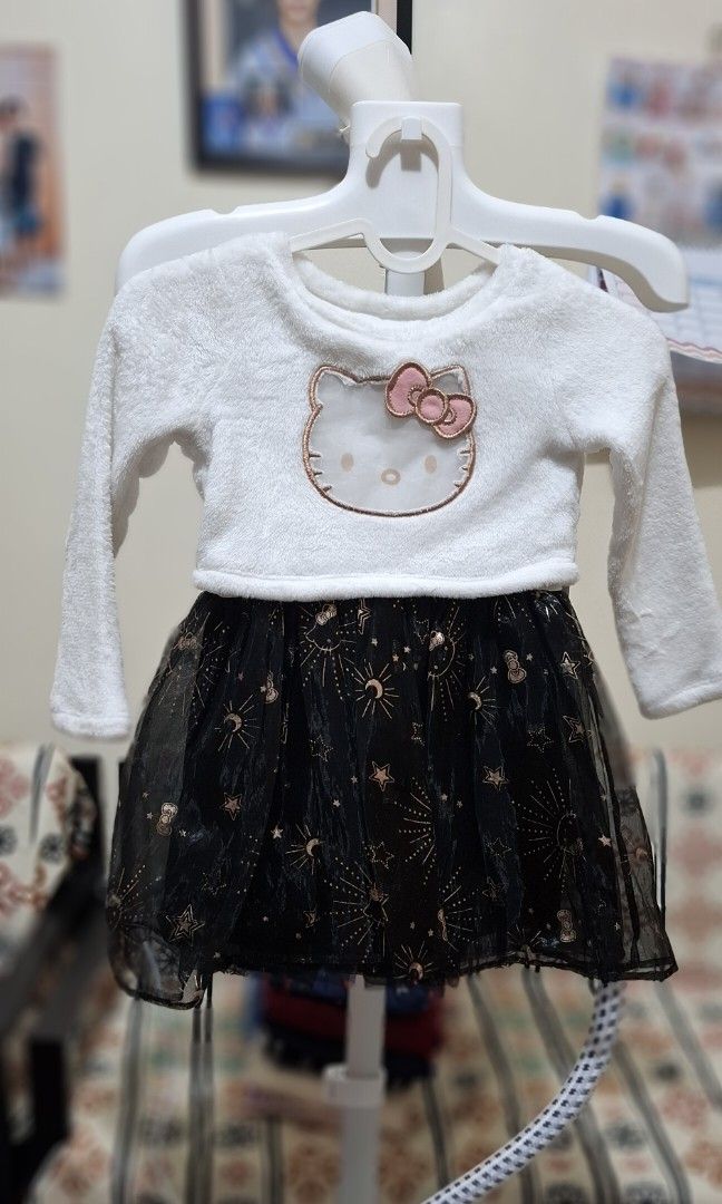 Hello Kitty tulle dress (Category: Babies & Kids Fashion) located in Quezon City. Submitted by thetetajabakes (Listing ID 1461622468, Image 2). Description: - preloved ( once lang nasuot, pinang birthday lang ) - outgrown clothes - bought in wallmart ( U.S.) - RFS : Decluttering.