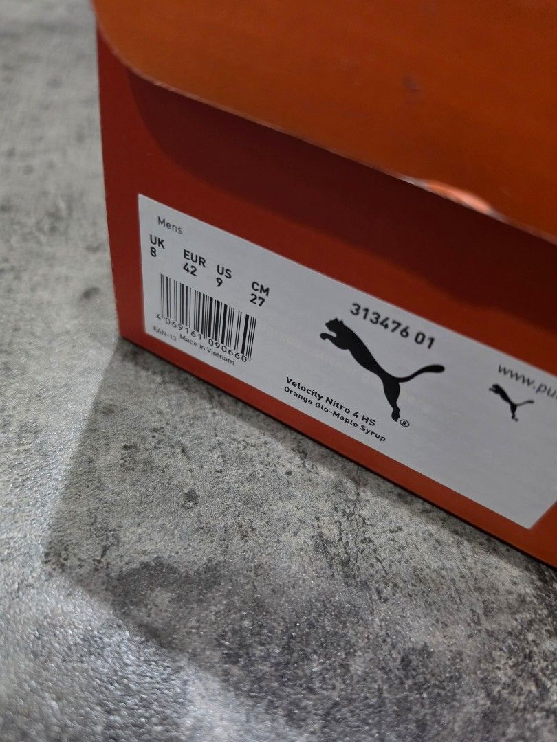 Hello Sunrise x Puma Deviate Nitro Collaboration 9US (Category: Sneakers) located in Manila. Submitted by luxurycarpartsphilippinesinc. (Listing ID 1461570423, Image 3). Description: Hello Sunrise x Puma Deviate Nitro Collaboration 9US Used twice indoor training No heel drags Complete in Box 1st owner Actual photo is posted Location in Makati In God We Trust.