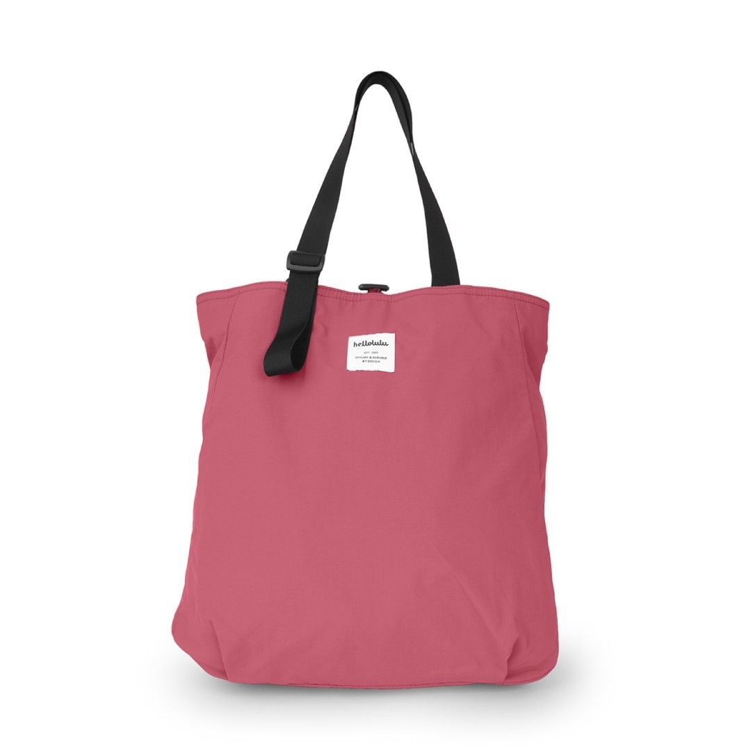 Hellolulu Jonna Double Sided Versatile Tote Bag (Category: Tote Bags) located in Baguio. Submitted by kathuu27 (Listing ID 1461794519, Image 2). Description: Hellolulu Jonna Double Sided Versatile Tote Bag 15L 34 x 12 x 36cm Needs wash May discoloration na yellow sa pink side Sign of usage Baguio City Based (open for dropping/meet-up) Outside Baguio - Payment First Shipping +SF Courier: Jnt.