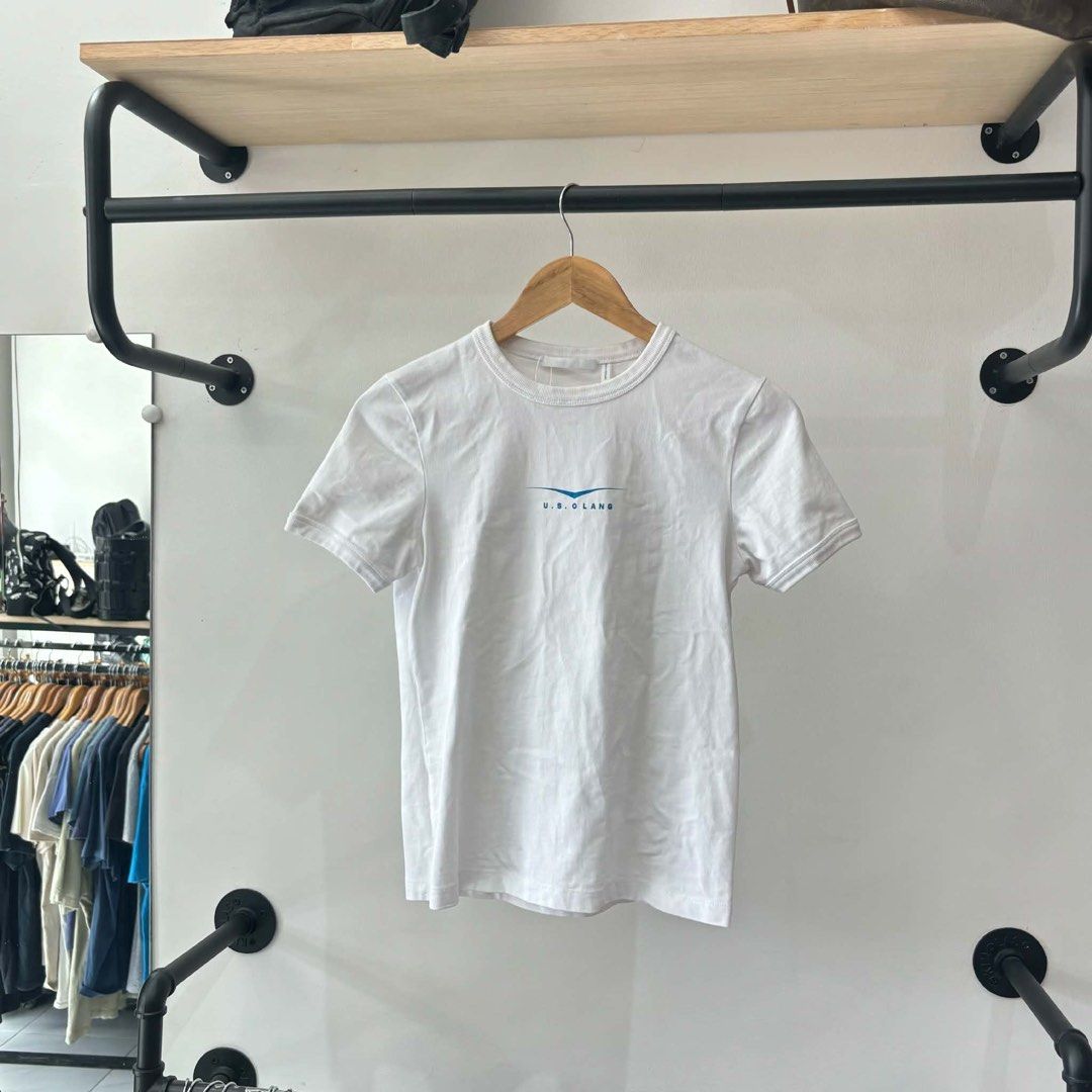 Helmut Lang top (Category: Shirts) located in Bambang. Submitted by heats777 (Listing ID 1461641500, Image 2). Description: Excellent condition Issue: Washable stain Size: Small.