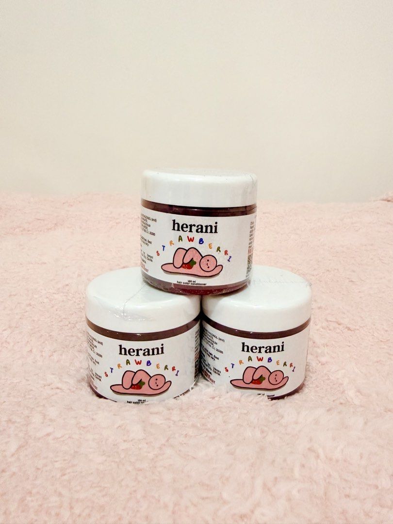 Herani Strawberri Pink color unopened 3pcs (Category: Hair) located in Baguio. Submitted by yuridere (Listing ID 1461617709, Image 1). Description: .