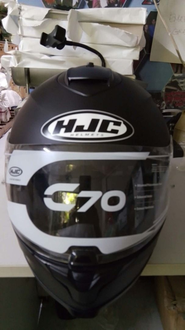 HJC HELMET C70 (Category: Helmets and other Riding Gears) located in Caloocan City. Submitted by jaaang2 (Listing ID 1461599213, Image 1). Description: HJC Helmet C70 Ref : 21-TM-PI-V31 Color : Black Size : Large Price : 6,000 SRP : 7,300.