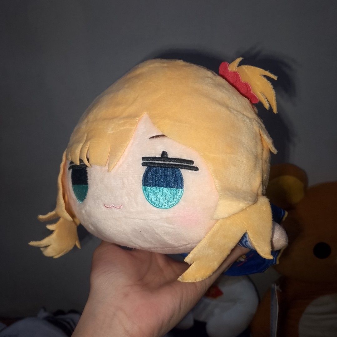 Hololive Nesoberi Plush toy (Category: Plushies & Soft Toys) located in Manila. Submitted by suji. (Listing ID 1461717234, Image 2). Description: 550 each bundle price 1k 🧸 not used but taken out of the plastic (⁠´⁠∩⁠｡⁠•⁠ ⁠ᵕ⁠ ⁠•⁠｡⁠∩⁠`⁠) ‎ ‎Can provide a picture of the item with valid id 🍀🩷 ‎ ‎🍥gcash payment only, j&t courier also accepting dp but at least 50%^^ ‎.