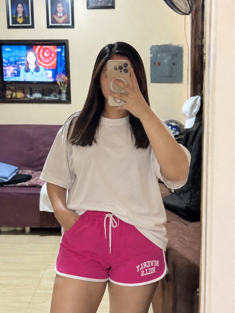 Hot Pink Beverly Hills Dolphin Shorts (Category: Shorts) located in Manila. Submitted by mellnavarro_45618 (Listing ID 1461680075, Image 1). Description: S-M.