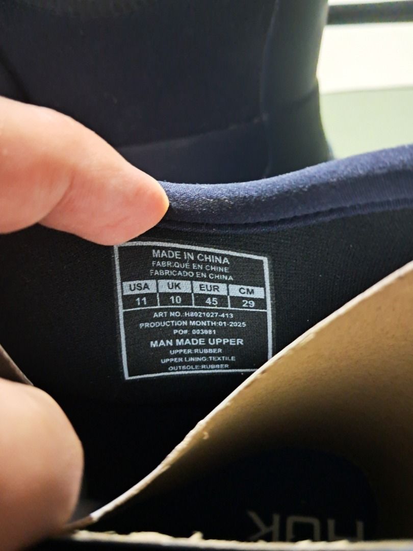 Huk Navy Rubber Deck Boots Size 11 (Category: Boots) located in Laoag. Submitted by mysticfalcon_fe78be (Listing ID 1461794699, Image 3). Description: - Navy blue Huk deck boots - Size: 11 US / 10 UK / 45 EUR / 29 CM - Material: Rubber upper and outsole - Features: Textile inner lining, waterproof, durable - Ideal for: Fishing, wet weather - Design: Easy slip-on and off Purchased in Australia, Australian seller. Selling because not my size..