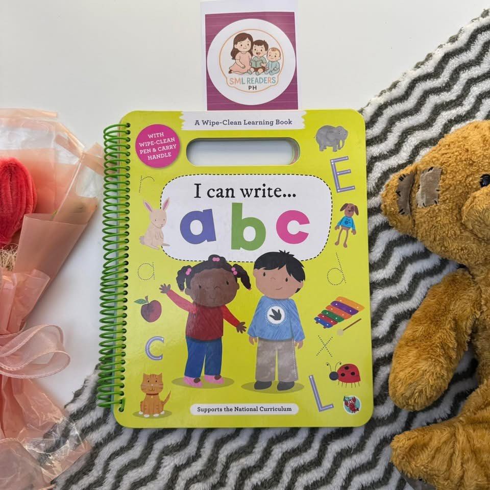 I can write ABC & 123 Wipe Clean Bundle (Category: Children's Books) located in Taguig. Submitted by smlreadersph (Listing ID 1461743794, Image 2). Description: 💗 𝐂𝐚𝐫𝐫𝐲 𝐀𝐥𝐨𝐧𝐠 𝐖𝐢𝐩𝐞 𝐂𝐥𝐞𝐚𝐧 𝐀𝐁𝐂 & 𝟏𝟐𝟑 🔤🔢🌸 𝐋𝐞𝐚𝐫𝐧, 𝐖𝐫𝐢𝐭𝐞, 𝐖𝐢𝐩𝐞 & 𝐑𝐞𝐩𝐞𝐚𝐭! ✏️✨ 💬 Comment “Mine/M + ABC, 123, or ALL” 🏷️ ₱220 each 🏷️ ₱400 TAKE ALL — PRIORITY! 💗 📖 Condition: Preloved condition with minor signs of use. Please see photos for ac