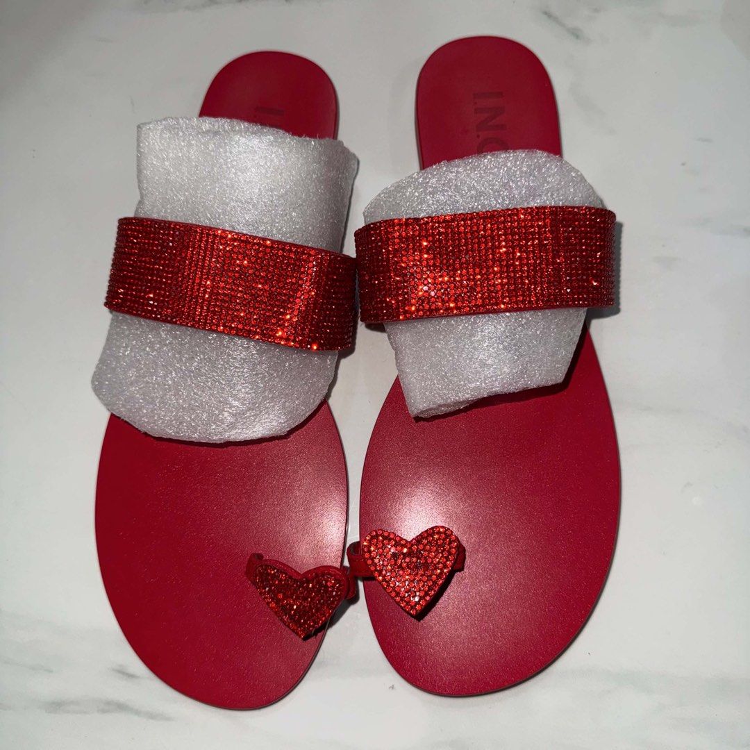 INC Red Rhinestone flats (Category: Flats & Sandals) located in Butuan. Submitted by vintagefinds.2021 (Listing ID 1461573170, Image 2). Description: .