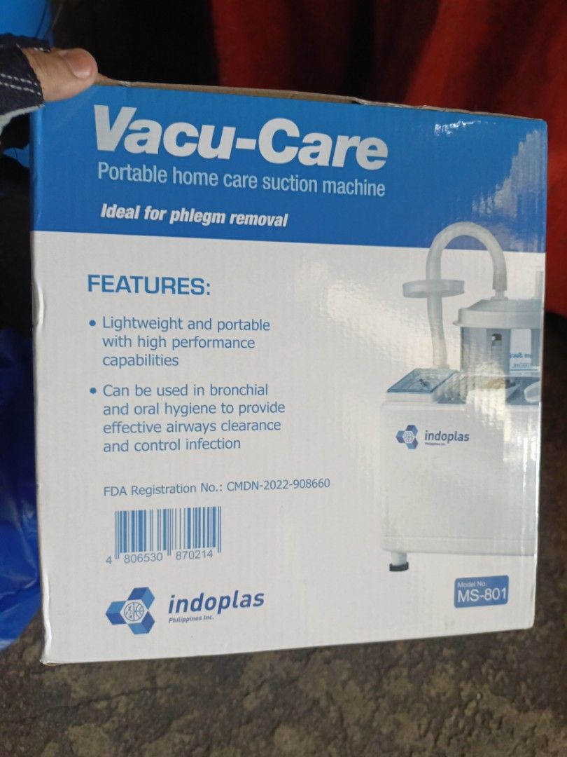 Indoplas Portable Suction Machine Bundle Brandnew (Category: Medical Supplies & Tools) located in Pateros City. Submitted by albertosaypogi (Listing ID 1461664236, Image 3). Description: Indoplas Portable Suction Machine Bundle Brandnew P3,900 Pateros location RFS: Pabenta lang po..