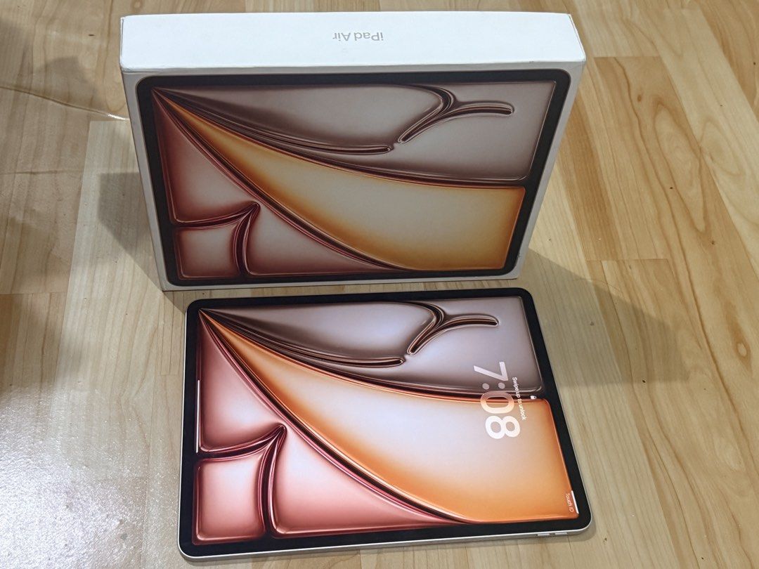 IPAD AIR M3”13INCH) 128GB 97%BH 109 CYCLE COUNT (Category: Laptops & Notebooks) located in Manila. Submitted by jaycore19 (Listing ID 1461736335, Image 1). Description: IPAD AIR M3”13INCH) 128GB 97%BH 109 CYCLE COUNT KINDLY CHECK THE ACTUAL PIC‼️ ACTUAL PIC POSTED‼️ - Ipad Air 13inch”M3) - 128GB Storage - Starlight Color - Good as New - Complete with box - Ios 26.6.1 - Battery Health 97% - 109 Cycle Count FULLY TESTED☑️ Face Id☑️ True tone☑️ Spea