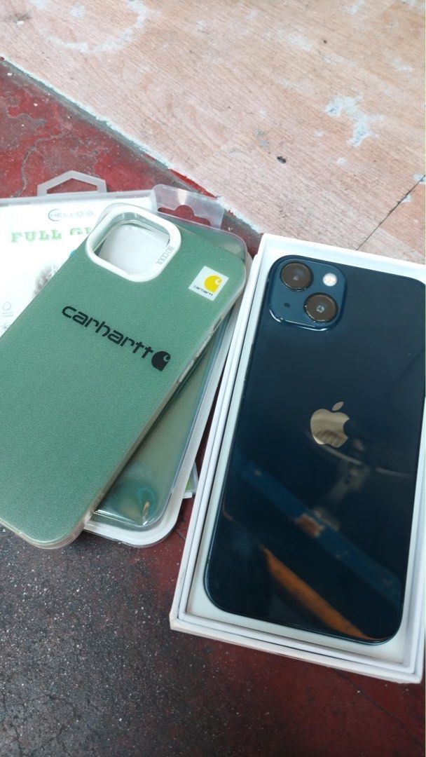 Iphone 13 (Category: iPhone 13 Series) located in Manila. Submitted by rosemary174 (Listing ID 1461650063, Image 1). Description: Selling my personal phone Iphone 13 128gb 88bh Openline Anysim F.u AllWorking Inclusion orig box and charger Local Variant ForOnly 13,000 RUSH.