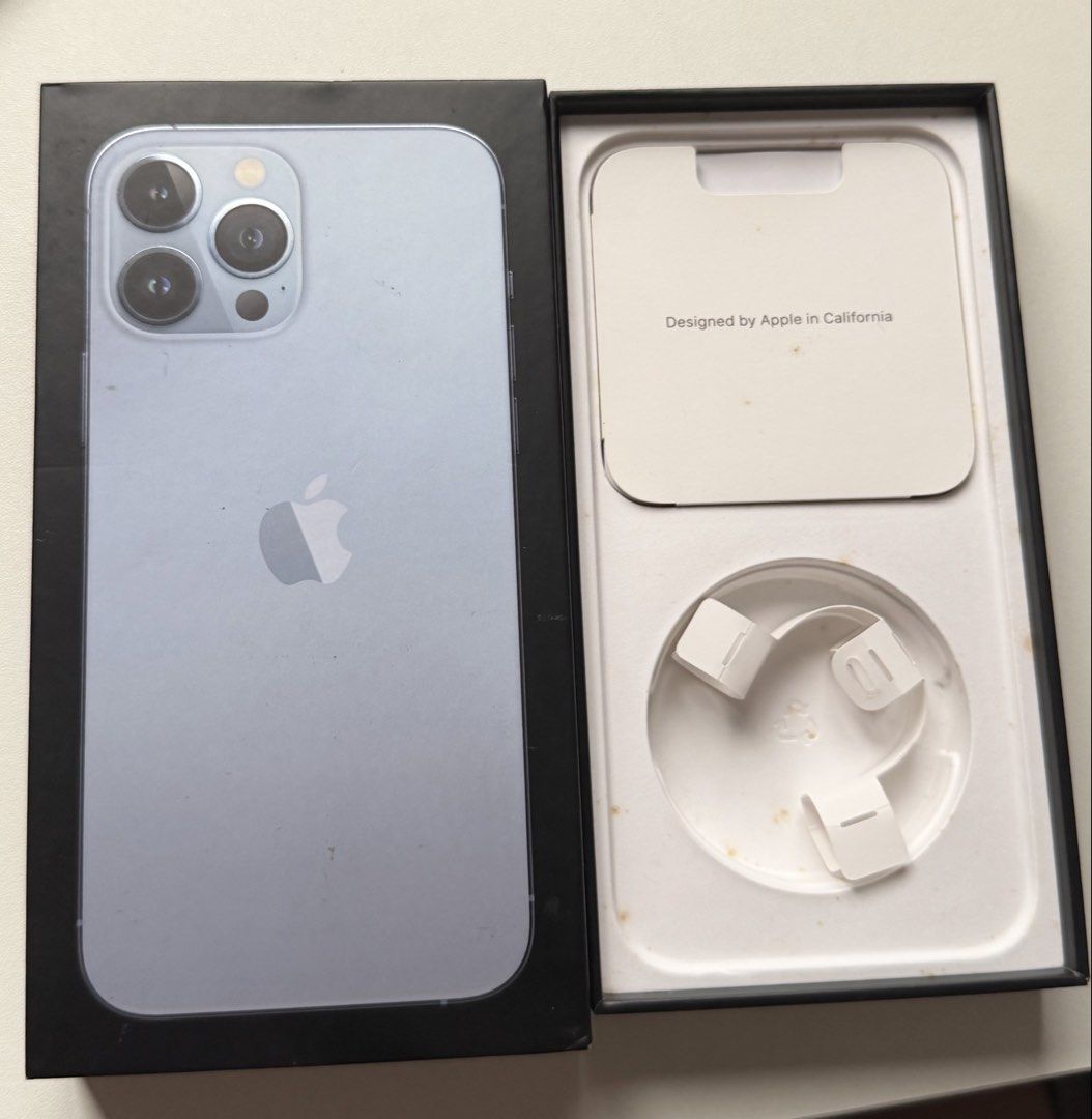 iPhone 13 Pro Max Box Only (Category: iPhone 13 Series) located in Marikina City. Submitted by declutterchest (Listing ID 1461643920, Image 1). Description: Box only .