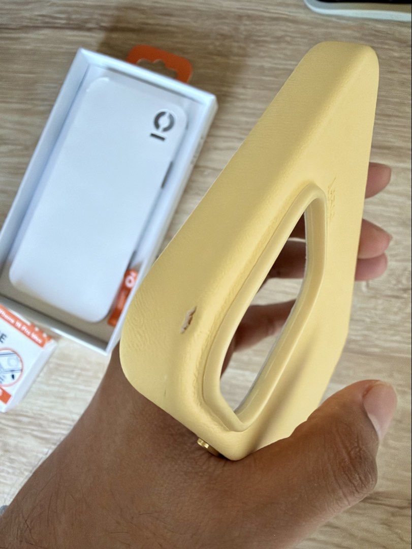 iPhone 16 Pro Max Moft Case (Category: Cases & Sleeves) located in Quezon City. Submitted by rvdfgmn (Listing ID 1461682222, Image 3). Description: Hi! Selling my Moft case for 16 Pro Max in Panacota color. Used a few times only. Has one major dent from using but overall still smooth. Can do lalamove or grab within Metro Manila. Buyer shoulders the SF. Or meetups around SM North or BGC on weekdays. .