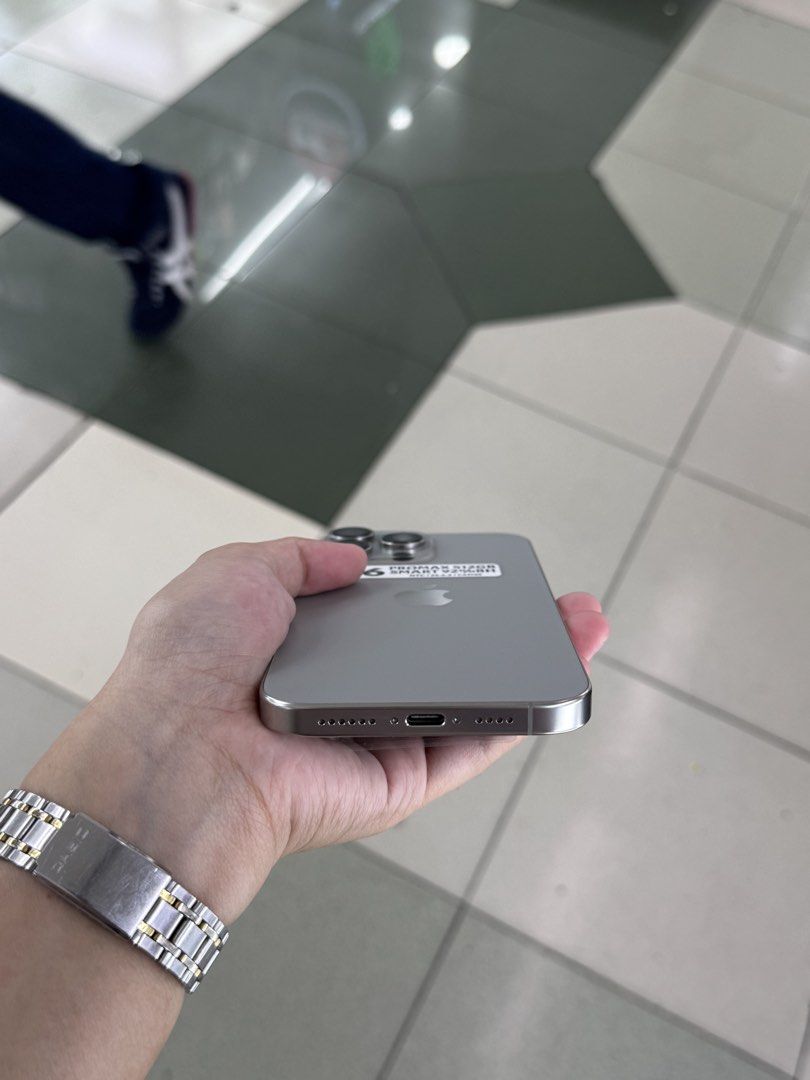 IPHONE 16 PROMAX 512GB 92%BH SMARTLOCK NTC VARIANT (Category: iPhone 16 Series) located in San Juan City. Submitted by ainahgadgetsshop (Listing ID 1461570503, Image 3). Description: IPHONE 16 PROMAX 512GB SMARTLOCK SEPTEMBER 2026 STALL #: XB-07 FOR SALE | TRADE / SWAP PASS SA MGA SCAMMERS / THIRD PARTY (RFS: Buy and Sell) ⬇️DETAILS⬇️ •512 GB (Other storage is also available) •Natural (Other color is also available but price may vary) •92%bh •NTC