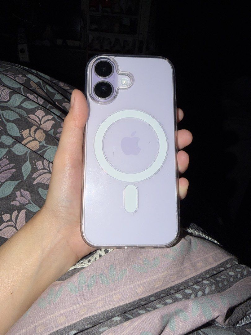 Iphone 17 256GB Lavender (Category: Cases & Sleeves) located in Quezon City. Submitted by mrsdomsans (Listing ID 1461587951, Image 1). Description: ▪️Iphone 17 256gb Lavender ▪️Like-New Condition: 1 month used only ▪️No issue/ No dents ▪️₱54k ▪️Warranty until Aug 2027 RFS: upgraded to 17 Pro.