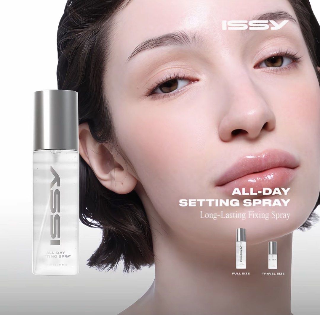 issy all day setting spray full size (Category: Makeup) located in Quezon City. Submitted by s.haaa (Listing ID 1461667880, Image 2). Description: bnew unopened extra stock.