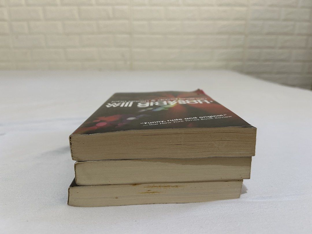 John Green Books (SET) (Category: Storybooks) located in Batangas. Submitted by dusclutter (Listing ID 1461589209, Image 3). Description: SOLD AS SET ONLY No highlights, torn pages, or folded pages. Only yellowing of pages as seen in photos RFS: decluttering Loc: Sto tomas batangas Can do meetups in SM sto tomas if will purchase 5 or more books Shipping c/o buyer MOP: Gcash / Maribank / Maya /BDO .