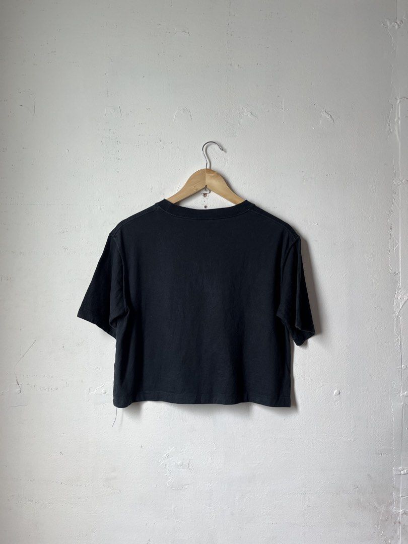 Jordan boxy, cropped t-shirt (Category: Shirts) located in Cagayan de Oro. Submitted by vigo999 (Listing ID 1461566024, Image 2). Description: Jordan Brand boxy, cropped t-shirt Size Small Condition: As new Color rate: 10/10 No issues Dimes: 18x19.