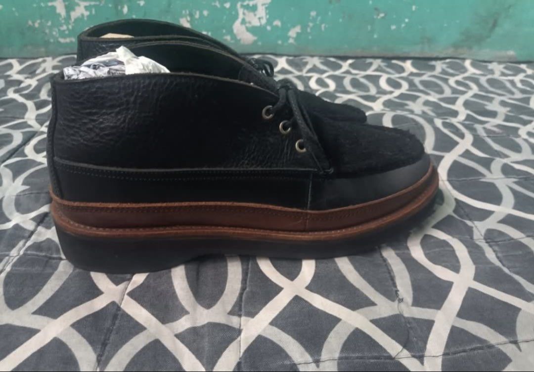 Junya Watanabe comme des garçon boots (Category: Sneakers & Footwear) located in Iloilo. Submitted by darvoza (Listing ID 1461580852, Image 3). Description: junya Watanabe comme des garçon boots size 8 to 8.5 26cm Brand Junya Watanabe real McCoy Size EU 41 / UK 7 / US 8 Made in Japan.